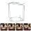 Coffee Cup Holder Tea and Saucer Display Organizer Stand 1
