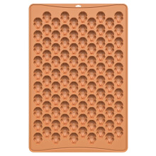 Silicone Turkey Mold, 100-Cavity 3D Chocolate/Gummy Mold for Baking, Cookies, Jelly, Dog Biscuits – Compatible with Thanksgiving Day