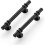 Matte Black Cabinet Pulls 5 Pack – 127mm Length, 76mm 1