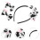 4Ensembles Barrettes Et Bandeaux Noeuds Multi Usage Décoratif 11