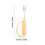 2Pièces Fourchette Réutilisable Pliable Aide Réhabilitation 10