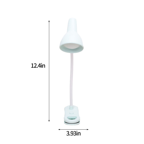 Επιτραπέζιο φωτιστικό LED USB με 3 λειτουργίες, κλιπ-on φωτιστικό ανάγνωσης για 2