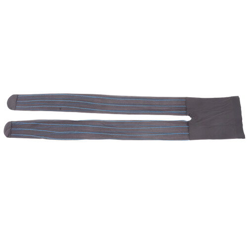 3Stk Damen Strumpfhosen Grau Gestreift Elastische Leggings Alltagsmode 1
