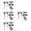 4Ensembles Accessoires Cosplay Oreilles De Chat Et Queue En Tissu Noir 9