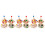 3Ensembles Jeu Lancer Anneaux Bois Enfant 5