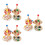 3Ensembles Jeu Lancer Anneaux Bois Enfant 7