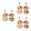 3Ensembles Jeu Lancer Anneaux Bois Enfant 9