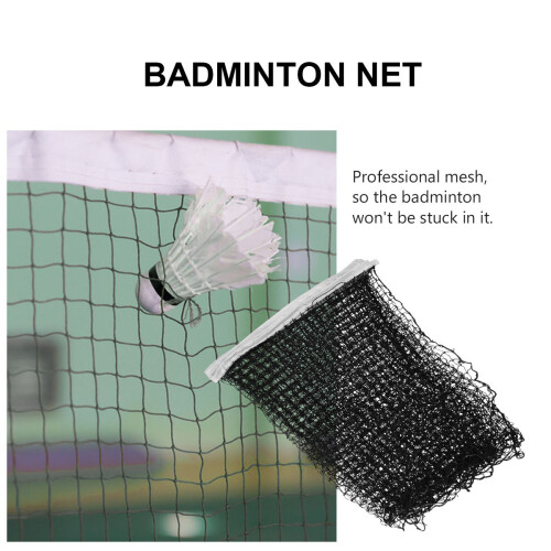1Pièces Filet De Badminton Vert Polypropylène Usage Extérieur 1