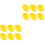12Ud Limones Decorativos Artificiales Para Hogar Y Eventos 3