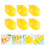 12Ud Limones Decorativos Artificiales Para Hogar Y Eventos 8