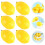 12Ud Limones Decorativos Artificiales Para Hogar Y Eventos 9