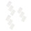 9Pièces Recharge Planner Format 6 Trous Feuille Date 9