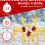 Bright3PC Lighted2D Reindeer Family – Προφωτισμένη, Αδιάβροχη Χριστουγεννιάτικη Διακόσμηση 6