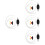 4Ensembles À Main PP Multi Usage Auto Siphon 8