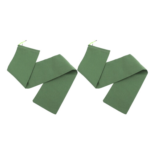 10Pièces Sable Longs Vert En Toile Réutilisables Anti-Inondation 2