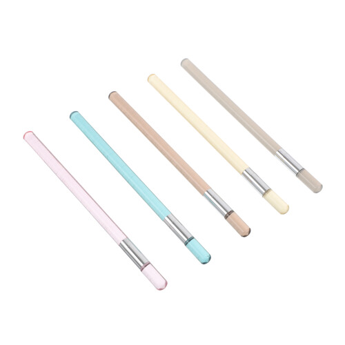 15Pièces Crayons Réutilisables En Alliage Ergonomiques Multicolores 2