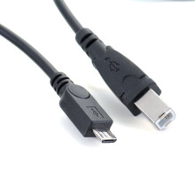 1M Micro USB OTG Data Cable for Android Phone Tablet PC Printer Digital Piano Keyboard Connection and Data Transfer