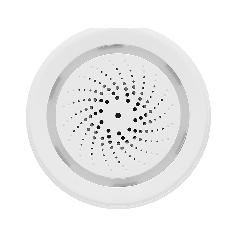Tuya Smart Siren Alarm Â Wifi, Voice Compatible, Compatible With Tuya & Splenssy Wireless Security 9170372077458