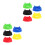 10Pièces Porte Ballon Plastic PP Résistant Multisport 3