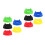 10Pièces Porte Ballon Plastic PP Résistant Multisport 5