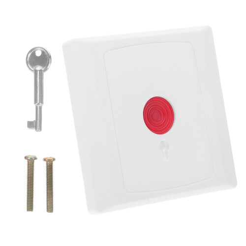 4Pièces Bouton Rouge Arrêt Urgence Étanche ABS Pour Maison 2