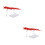 2Ensembles Effets Rouge En Plastique Pour Figures Anime 8