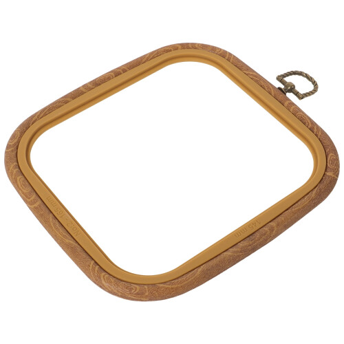 Cadru de brodat cu cerc, multicolor, durabil, 12 cm