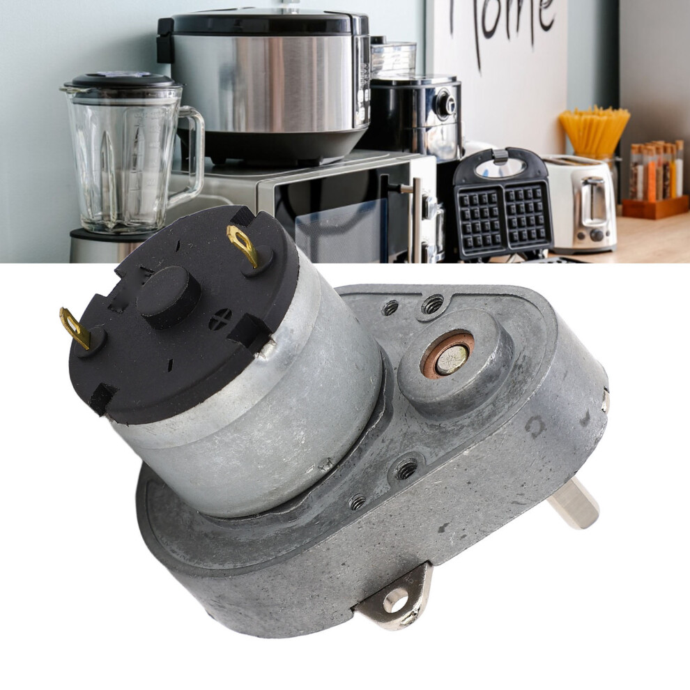 Self Locking DC24V Reduction Motor Aluminium 10RPM