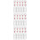 150Sets Praktische Wit Nummertags Met Ijzeren Ophangring 10