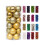 24pcs Gold Christmas Tree Balls, 30mm Shatterproof Plastic 2