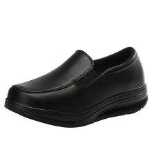 Zachte verpleegsterschoenen wit met schuine hak, zwangerschapsschoenen, moederschoenen, werkschoenen US: 6(37)
