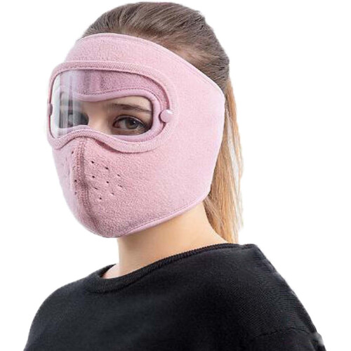 Winter Windproof Face Mask with Detachable Goggles