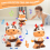 Παιχνίδι μωρού αγελάδας: Μουσική κούνια & φως για 3–12 μηνών, Περπατούρα χορού για 3