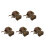 5Ensembles Ensembles Mini Outils Agricoles Plastique Décor Coloré 4