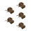 5Ensembles Ensembles Mini Outils Agricoles Plastique Décor Coloré 7