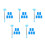 5Sets Fish Tank Algae Blue Metal Sponge Cleaning Brush 8