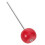 2Pièces Accessoire Batterie Bois Rouge Battant Percussion Résistant 2