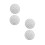 4Pcs Silver Pasta Press Disc Moulds Easy Manual Operation for Cooking 3