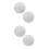 4Pcs Silver Pasta Press Disc Moulds Easy Manual Operation for Cooking 4