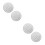 4Pcs Silver Pasta Press Disc Moulds Easy Manual Operation for Cooking 5