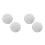 4Pcs Silver Pasta Press Disc Moulds Easy Manual Operation for Cooking 9