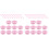 20Pièces Bols De Mélange Rose Pour Durable 2