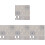 4Ensembles Plateau Multifonction En Silicone Gris Pour DIY 3