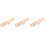3Pièces Kit Coupe Bouteille Plastique Portable Durable Marron 6