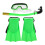 Worgeous snorkeling equipment set with Dry Set 6