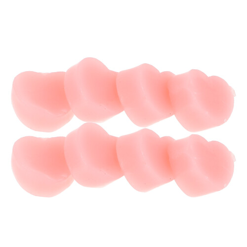 40Pièces Bouchons D'oreilles Silicone Confortables Rose Pour Activités 1