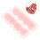 40Pièces Bouchons D'oreilles Silicone Confortables Rose Pour Activités 11