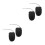 4Pcs Black Retractable Steel Cable Lock Lightweight Compact Bike Lock 9