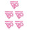 20Pièces Règles Aluminium Précises Pastèque Triangle Rapporteur 6