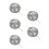 5Pièces Tweeter Titane Multi Installation Stable Son 4
